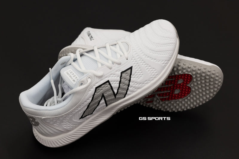 New Balance Fuelcell 4040v7 Turf Trainer - White / Raincloud (Synthetic) T4040SW7