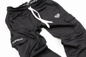 GS Sports Fleece Cargo Pants V5 - Black