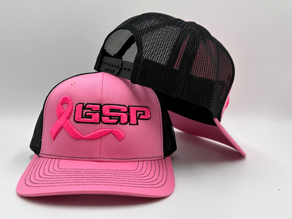GSP BCA Snapback Hat - Neon Pink
