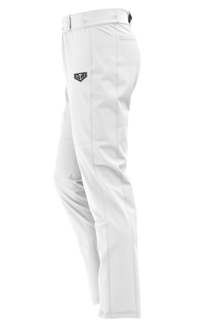 GS Sports Womens Solid Softball Pants - White