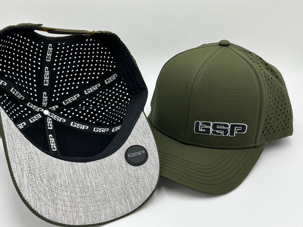GS Sports Crest Bucket Hats - Drab Green