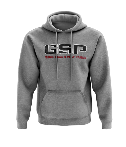 GSP Work Hard Play Harder Fleece Hoodie GSP GS Sports