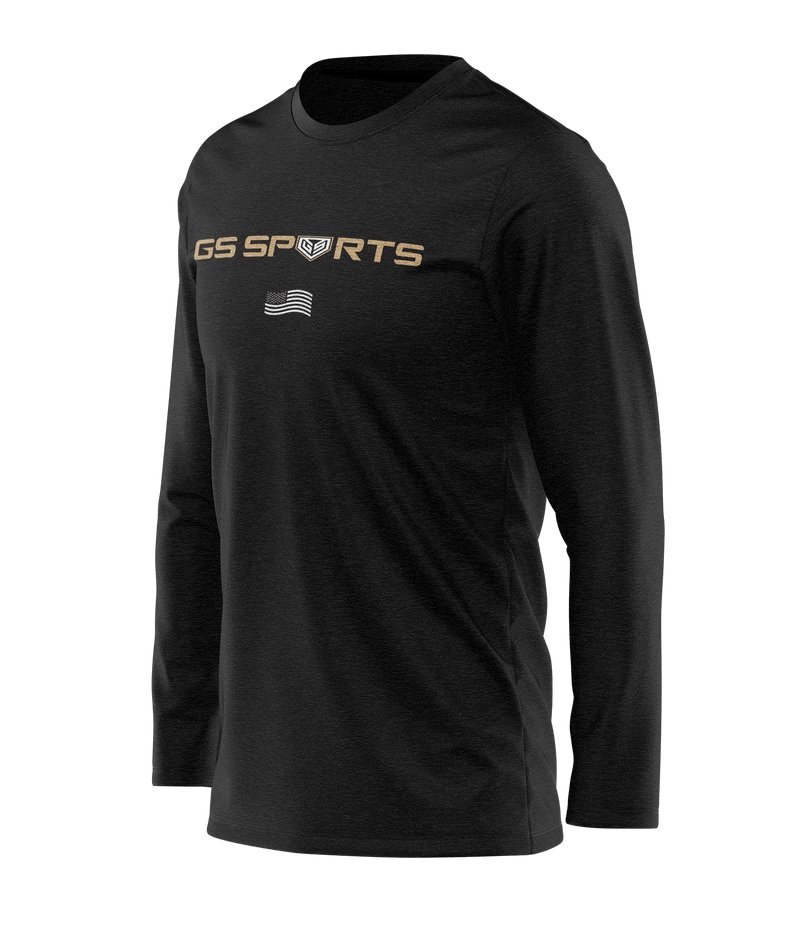 GS Sports Crest Wordmark Long Sleeve Tee