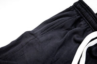 GSP Light Fleece Sweat Pants  - Black with Vegas Gold