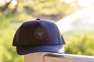 Icon Modern Snapback Hat - Good Vibes Black Adventure