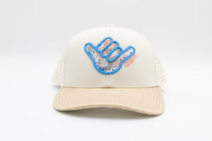 Icon Classic Snapback Hat - Latte Shaka