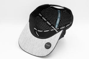 Icon Flatbill Snapback Hat - Blackout Camo Shaka