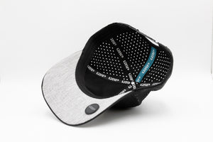 Icon Classic Snapback Hat - Island Breeze Black