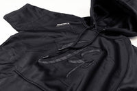 GSP Script Short Sleeve Fleece Hoodie - Black / Blackout Camo