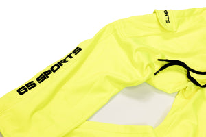 GS Sports Fleece Cargo Pants V6 - Neon Yellow