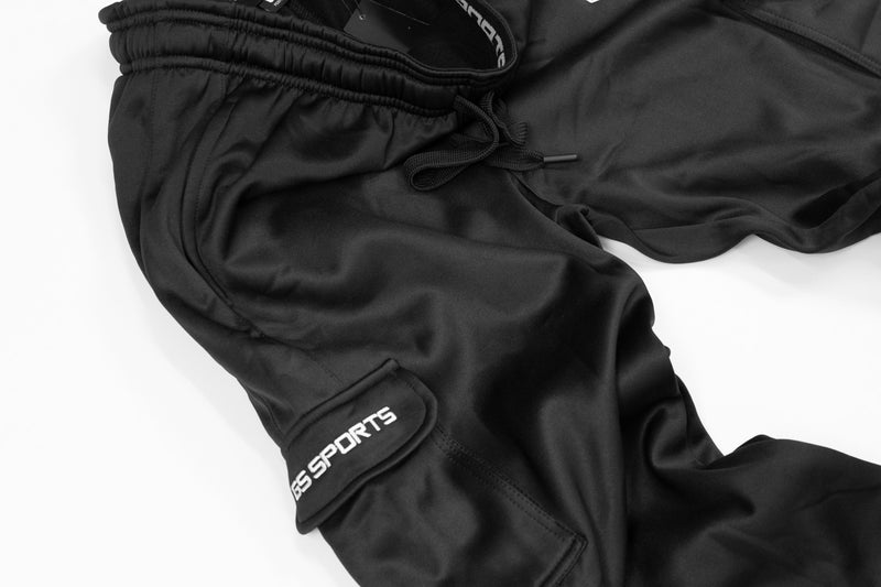 GS Sports Fleece Cargo Pants V6 - Black