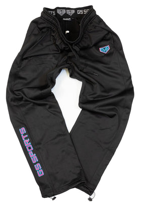 GS Sports Fleece Pants V6 - Black with South Beach