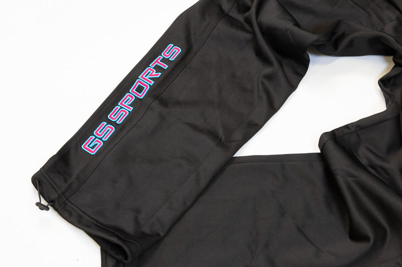 GS Sports Fleece Pants V6 - Black with South Beach