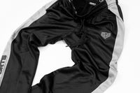 GS Sports Fleece Pants V6 - Black with Heather Grey Panel