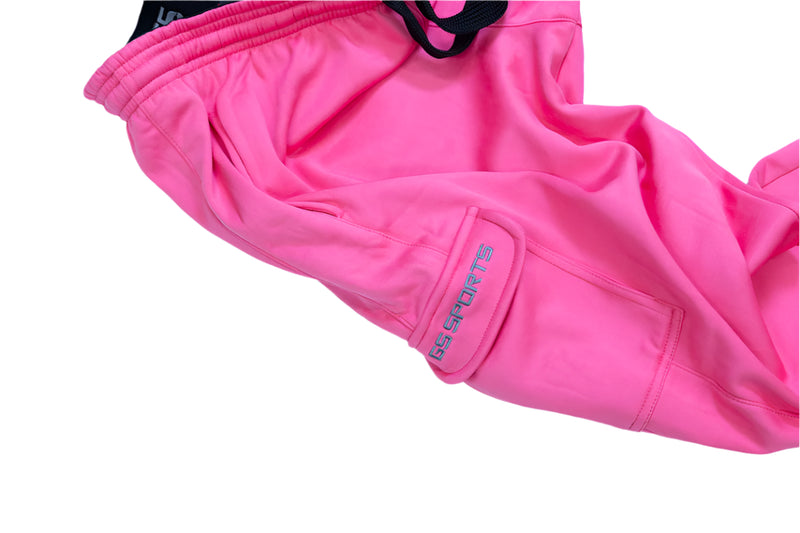 GS Sports Fleece Cargo Pants V6 - Neon Pink