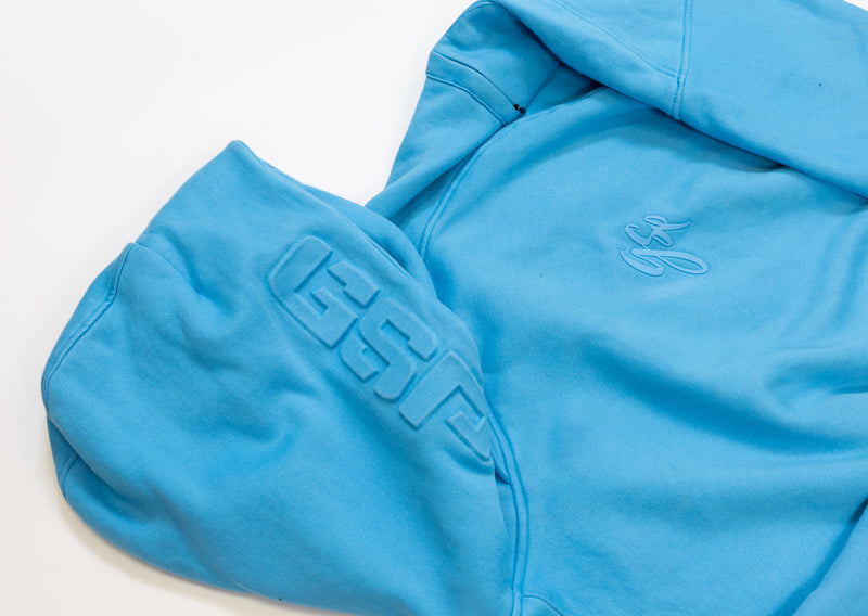 GSP Icon v3 Ultra Fleece Hoodie - Capri Blue