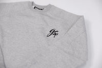 GSP Icon v3 Ultra Fleece Crewneck Sweater - Heather Grey