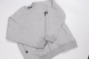 GSP Icon v3 Ultra Fleece Crewneck Sweater - Heather Grey