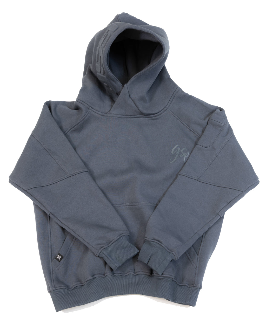 GSP Icon v3 Ultra Fleece Hoodie - Steele Grey