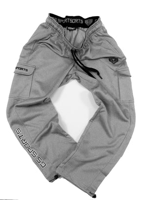 GS Sports Fleece Cargo Pants V6 - Heather Grey