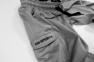 GS Sports Fleece Cargo Pants V6 - Heather Grey