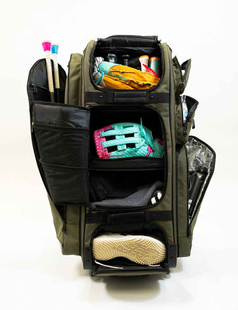 GS Sports Supreme v2 Roller Bag - Black