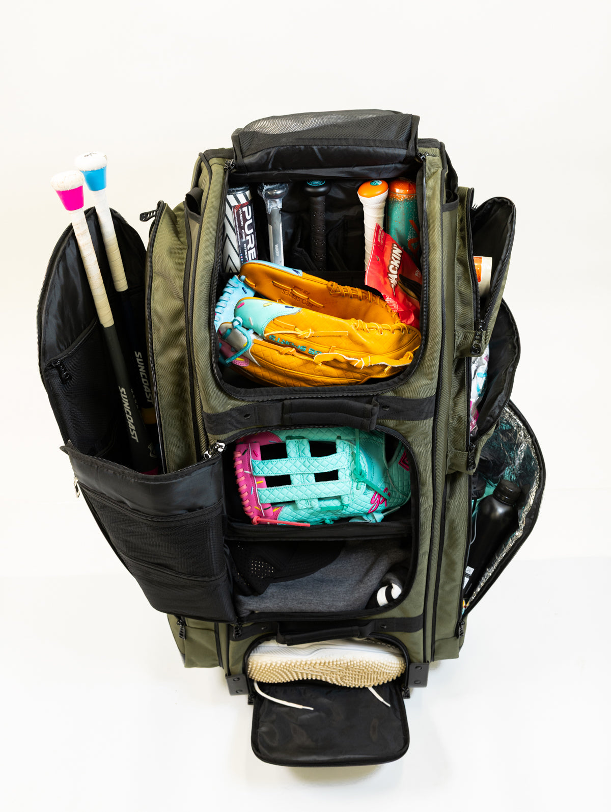 fishing tackle roller bags GS Sports Supreme v2 Roller Bag