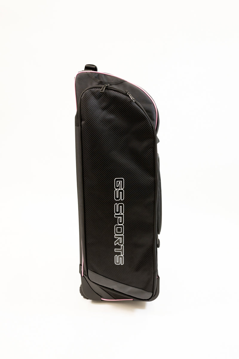 GS Sports Supreme v2 Roller Bag - Black with Bubble Gum Pink Accents * LIMITED EDITION *