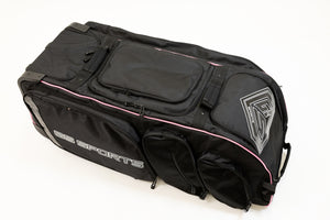GS Sports Supreme v2 Roller Bag - Black with Bubble Gum Pink Accents * LIMITED EDITION *