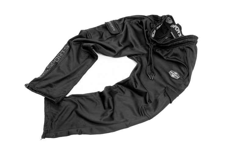 GS Sports Fleece Cargo Pants V7 - Black