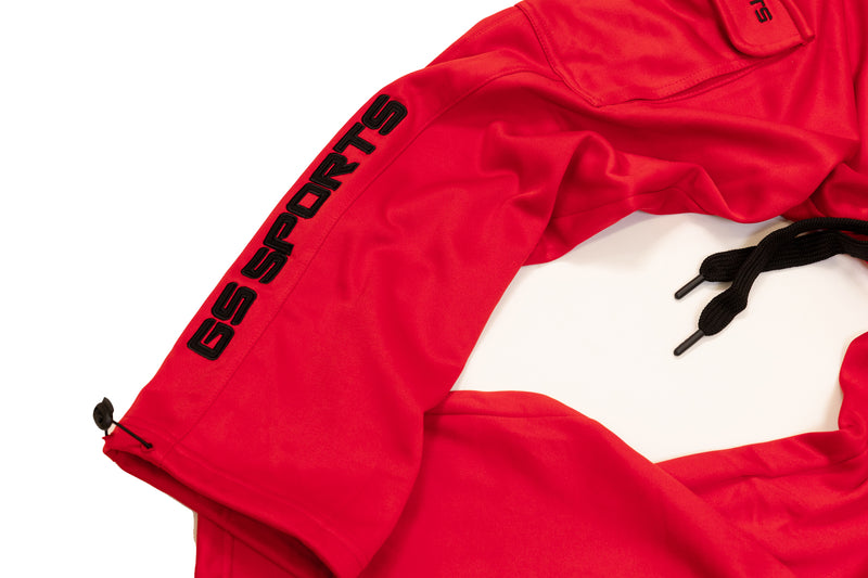 GS Sports Fleece Cargo Pants V7 - Red