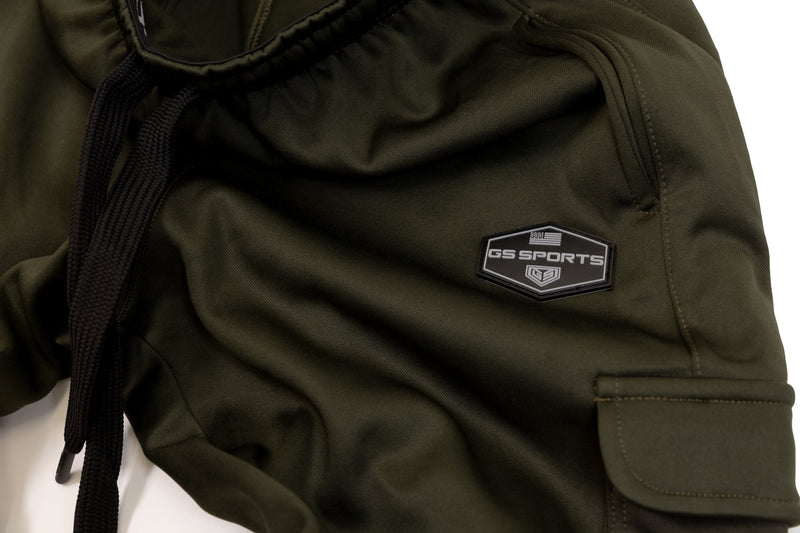 GS Sports Fleece Cargo Pants V7 - Army