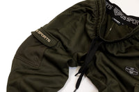 GS Sports Fleece Cargo Pants V7 - Army