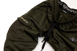 GS Sports Fleece Cargo Pants V7 - Army