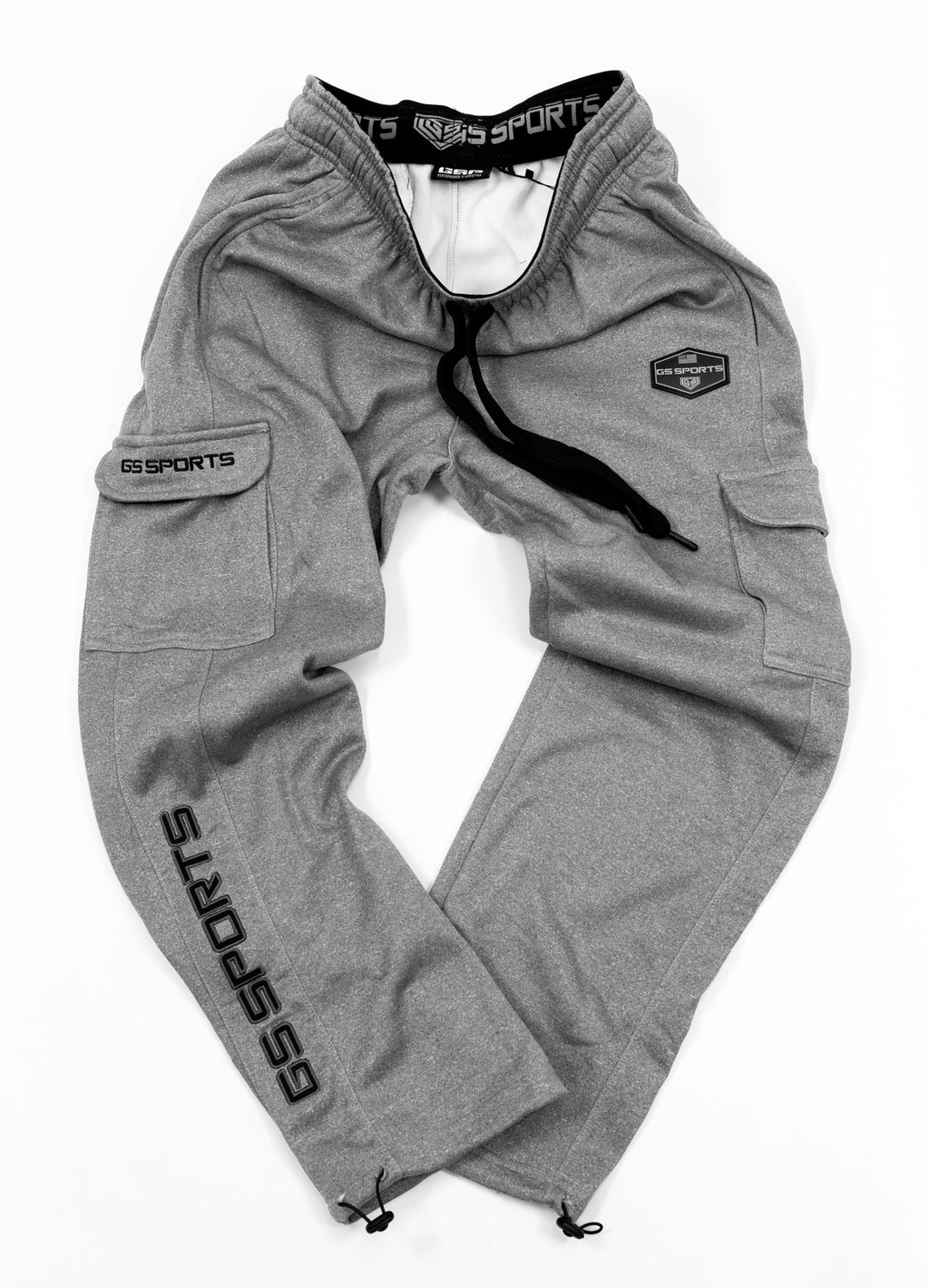 GS Sports Fleece Cargo Pants V7 - Heather Grey