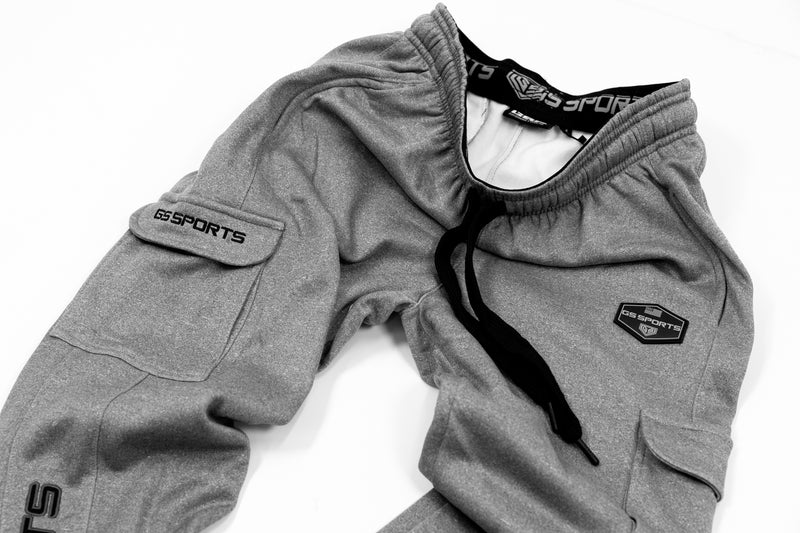GS Sports Fleece Cargo Pants V7 - Heather Grey