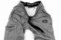 GS Sports Fleece Cargo Pants V7 - Heather Grey