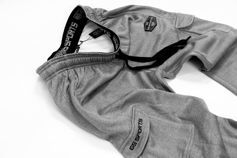 GS Sports Fleece Cargo Pants V7 - Heather Grey