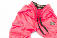 GS Sports Fleece Cargo Pants V7 - Neon Pink