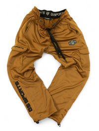 GS Sports Fleece Cargo Pants V7 - Sahara Tan