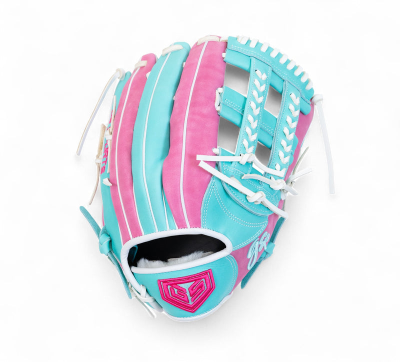 GS Sports Signature Series H Web Ball Glove - Watermelon