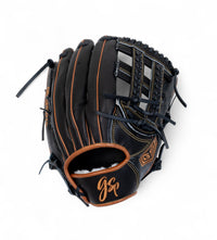 GS Sports Pro Series H Web Ball Glove - Black and Brown