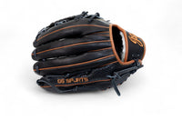 GS Sports Pro Series H Web Ball Glove - Black and Brown