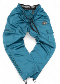 GS Sports Fleece Cargo Pants V7 - Deep Teal
