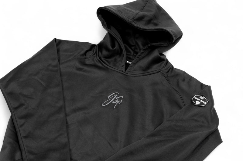 GSP Performance Fleece Hoodie - Black