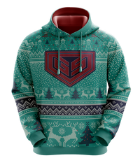 2024 Ugly Sweater Fleece Hoodie (in stock)