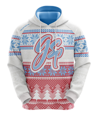 2024 Ugly Sweater Fleece Hoodie (in stock)