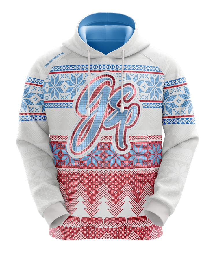 2024 Ugly Sweater Fleece Hoodie (in stock)