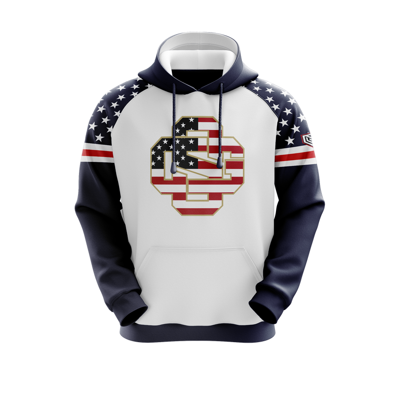 GSP Prime America Fleece Hoodie (stock)