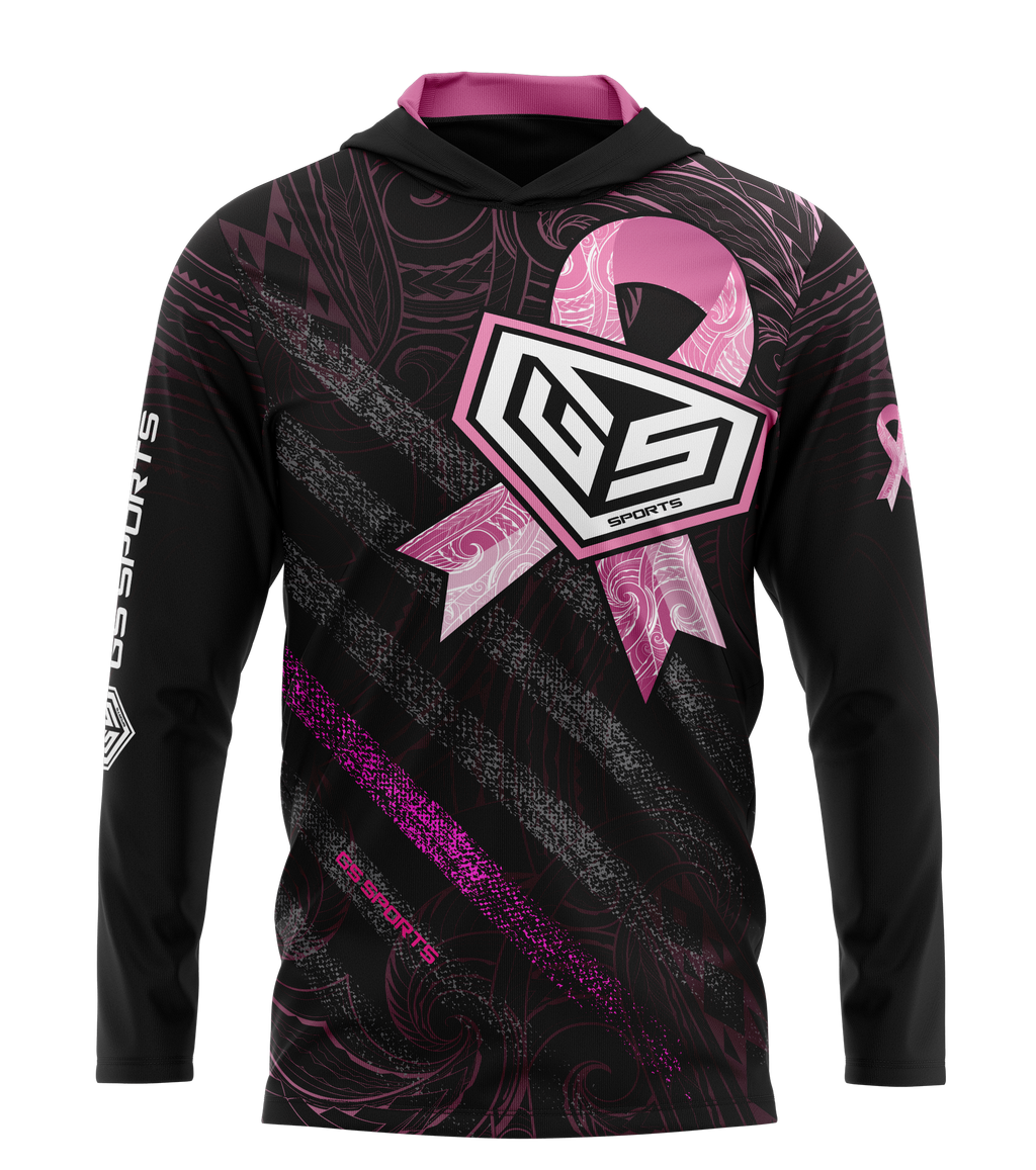 Tribal Breast Cancer Awareness Lightweight Pullover (in stock)
